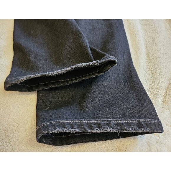 Citizens of Humanity Rocket High rise Skinny black Jeans Size 29 Distressed USA - Picture 11 of 14